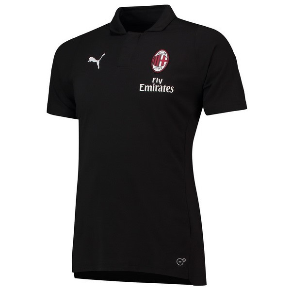 Polo AC Milan 2018-2019 Negro